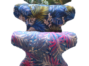 butterflydreams poduszka antyzmarszczkowa zielono-złota z wypelnieniem z kulki silikonowej