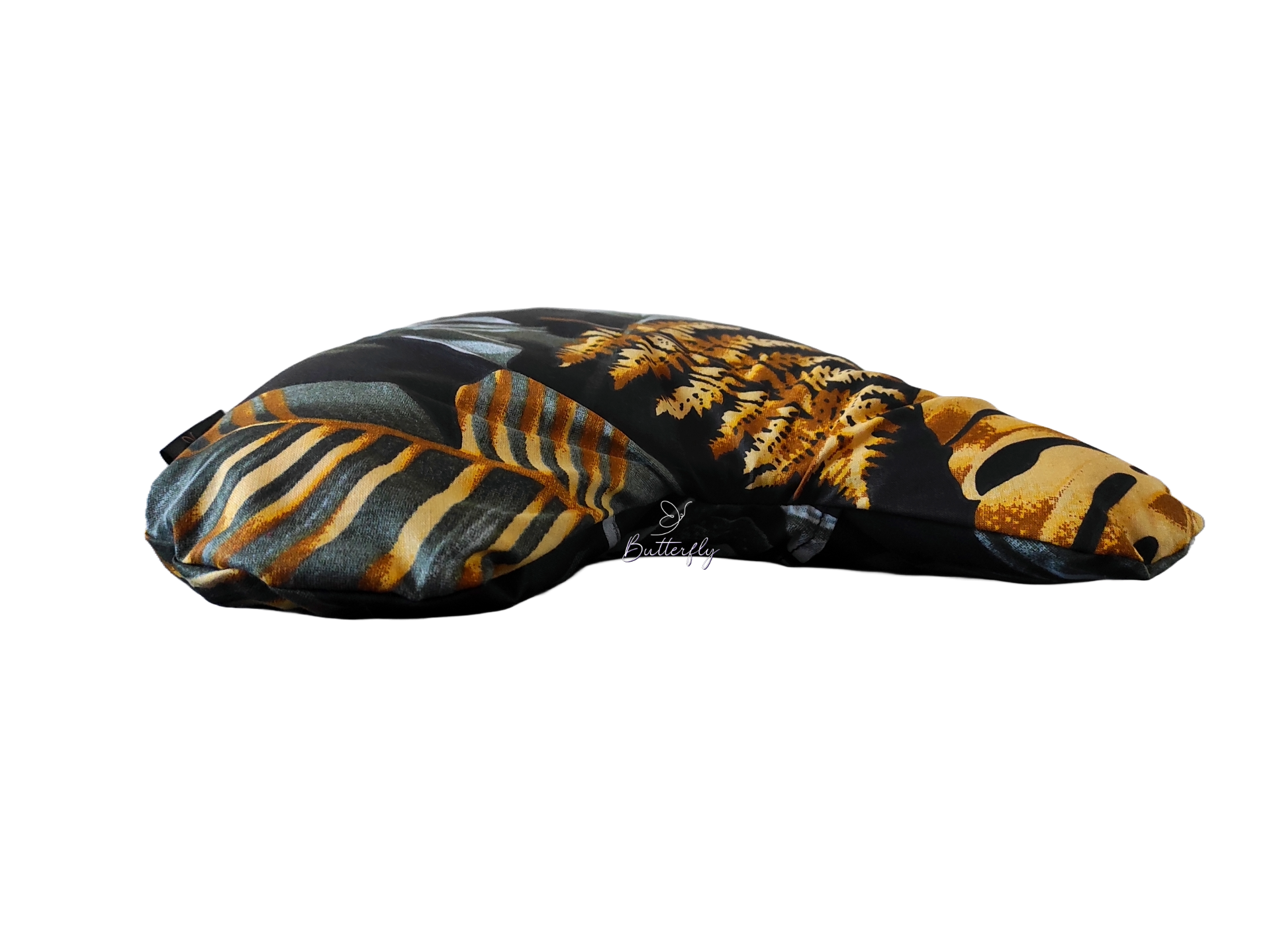 butterflydreams poduszka antyzmarszczkowa czarna z wypelnieniem z gryki