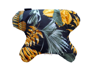 butterflydreams poduszka antyzmarszczkowa czarna z wypelnieniem z gryki