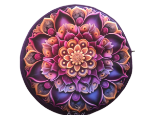 poduszka do medytacji fioletowy orient zafu butterfly dreams