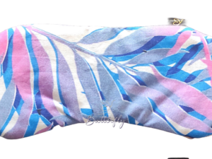 opaska na oczy i do spania różowo-niebieska