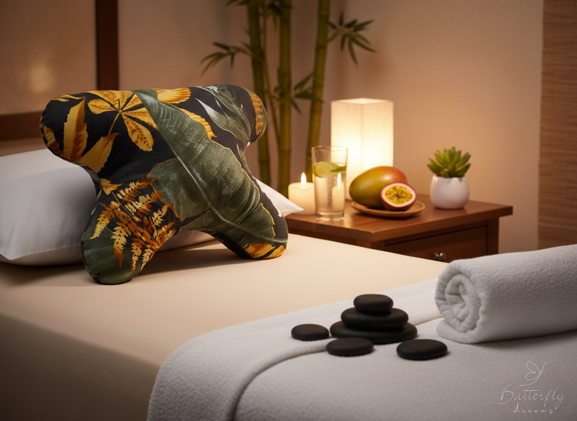 butterflydreams poduszka antyzmarszczkowa n z wypelnieniem z gryki