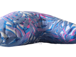 butterflydreams poduszka antyzmarszczkowa różowo-niebieska z wypelnieniem z kulki silikonowej