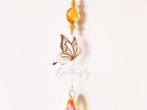 zawieszka Łapacz Słońca motyl