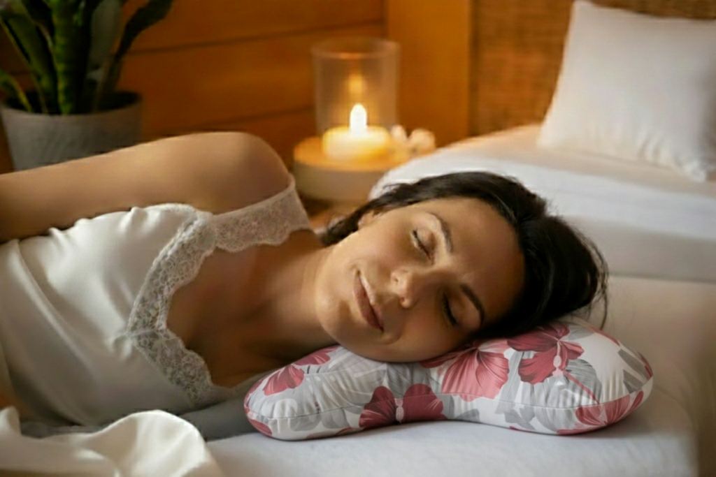 butterflydreams poduszka antyzmarszczkowa n z wypelnieniem z gryki