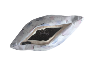 poduszka przeciwzmarszczkowa Butterfly Dreams Różowe Motyle z gryką