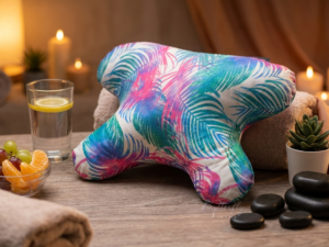 poduszka przeciwzmarszczkowa Butterfly Dreams Kolorowe Liście Palmy